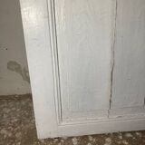 Old glass door style canopy white workshop