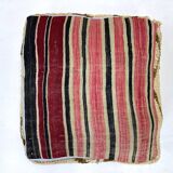 Moroccan kilim pouf