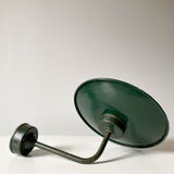 Outdoor enamelled tole wall lamp