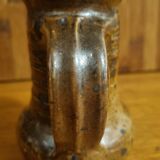 Small pitcher vase in pyrite stoneware
