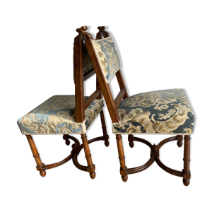 Paire de chaises henri ii