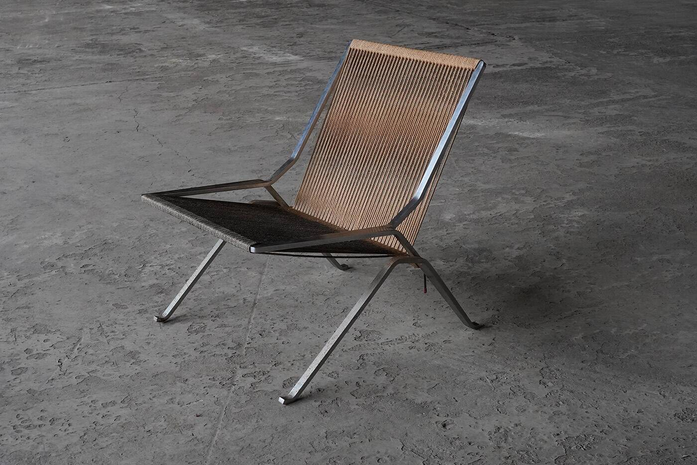 Early Poul Kjaerholm PK-25 lounge chair produced by E Kold Christensen, Denmark 1960s
