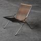 Early Poul Kjaerholm PK-25 lounge chair produced by E Kold Christensen, Denmark 1960s