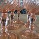 5 verres à pied Rosaline