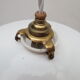 Suspension called up and down, porcelain and white opaline