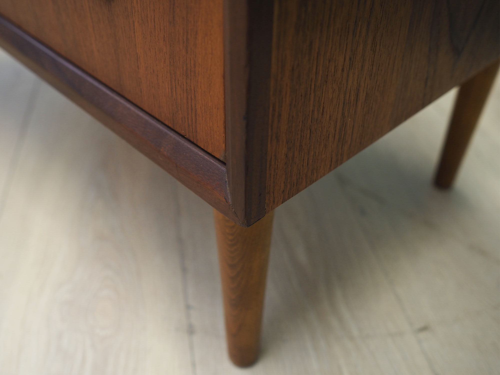 Teak chest of drawers, danish design, 1970s, made in denmark