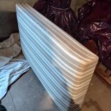 Children's bed with walnut bars
