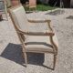 Fauteuil style Louis XVI