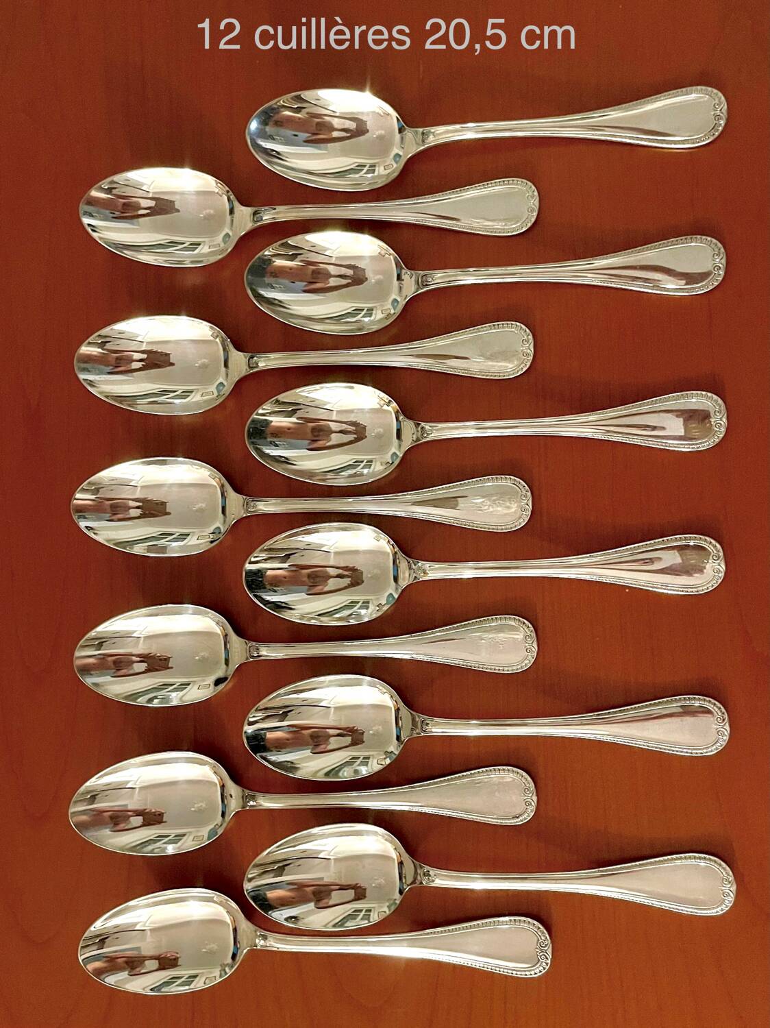 Christofle Malmaison 49-piece cutlery set for 12 people, excellent condition