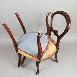 Set of four Napoleon III chairs