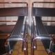 Pair of leather armchairs Breuer model B3