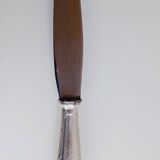 Box of 12 table knives and 12 Christofle dessert knives