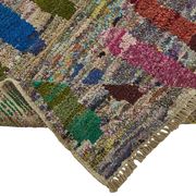 Tapis boho recyclé turc fait main 94 cm x 275 cm