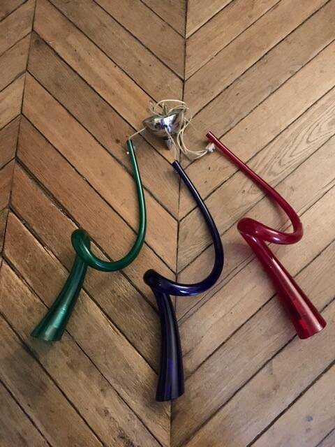 Kao 9 Murano Italy Venice Light Fixture