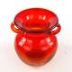 Mid-century modern vase, glass, designed by J. Słuczan-Orkusz, Poland, 1970s