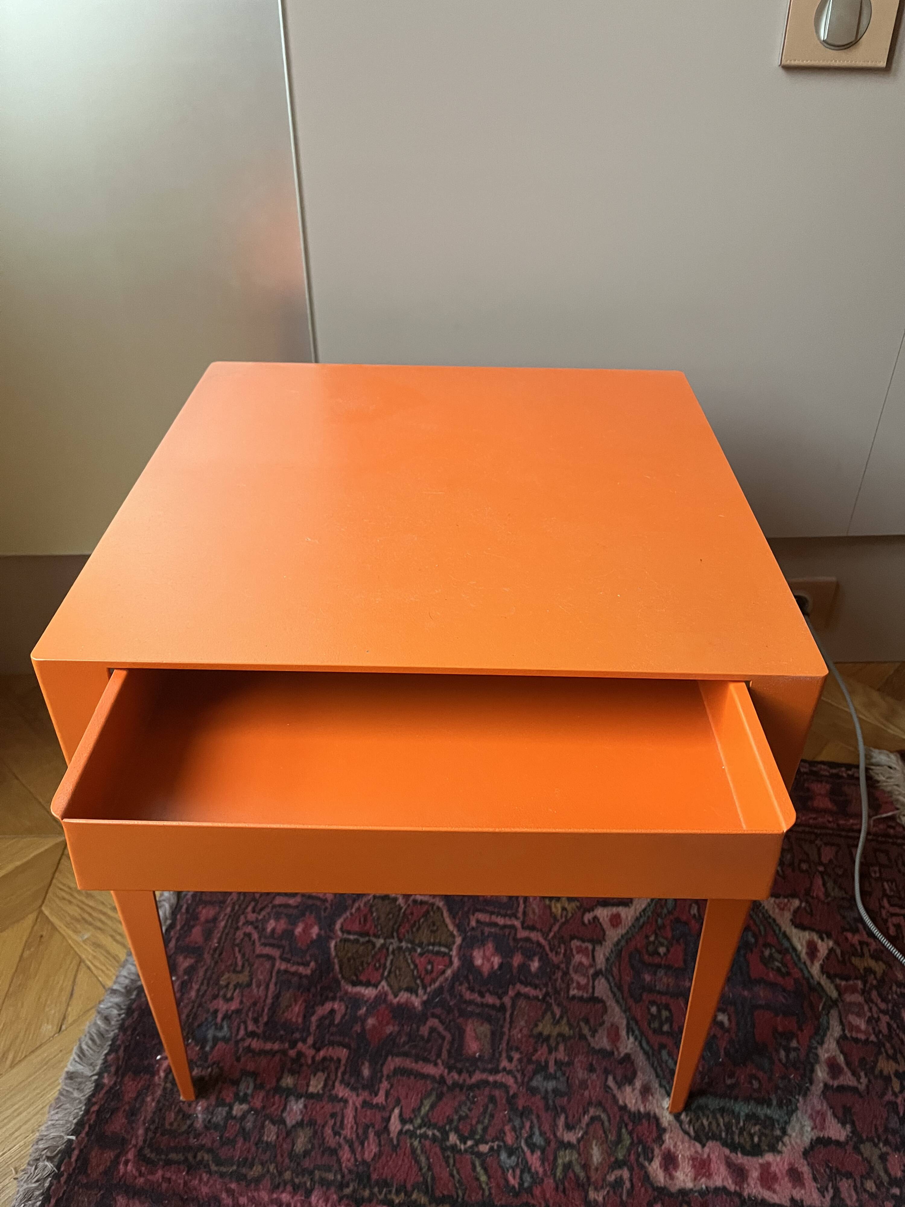 Side Table / Designer Nightstand - Nicolas Gaudin (x2)