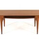 Table basse 'Smile' - design danois - milieu du siècle moderne - restaurée
