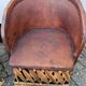 Vintage Mexican Equipale chairs and table
