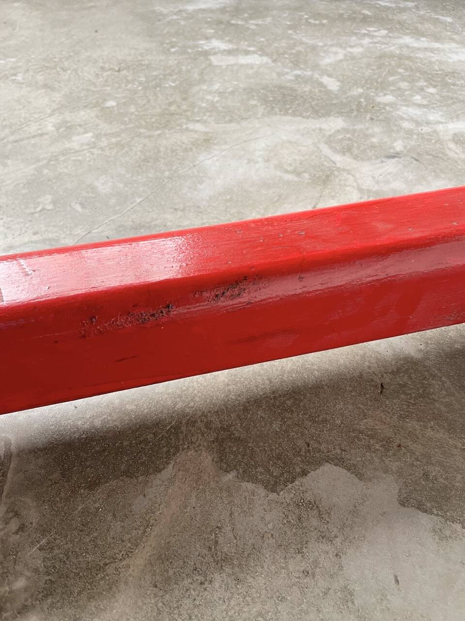 Scandinavian oak bench