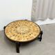 Table basse Herbier, Roger Carpon, Vallauris, France, 1970