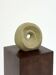 Sculpture ronde beige unique