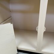 Yellow formica sideboard