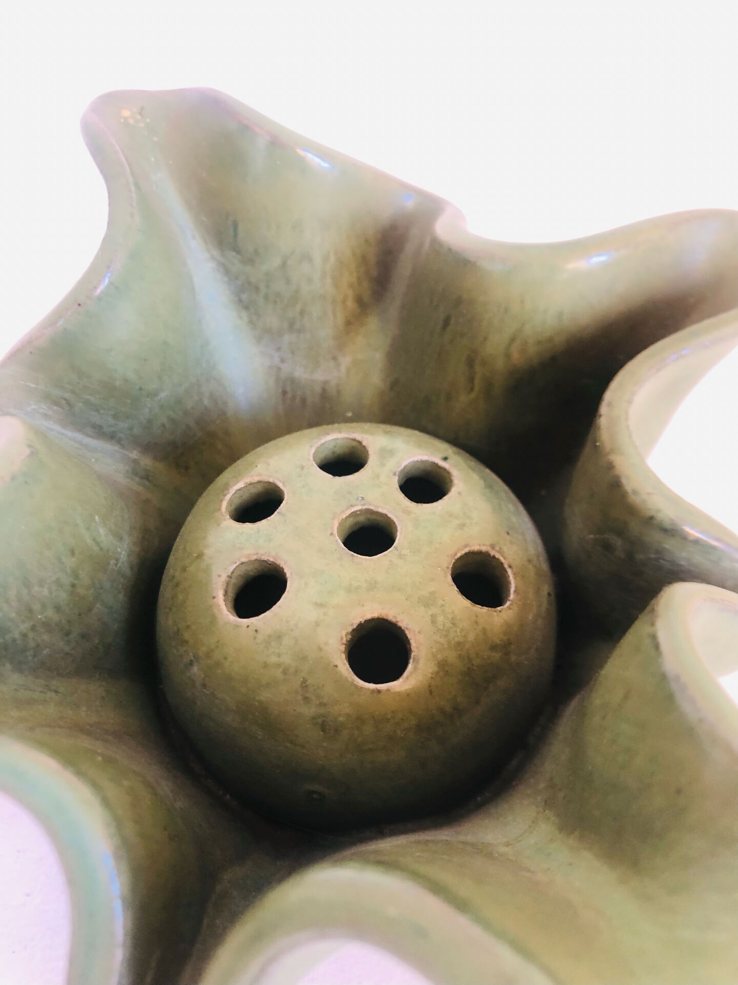 Vase mouchoir pique fleur