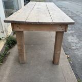 Table de ferme en hêtre