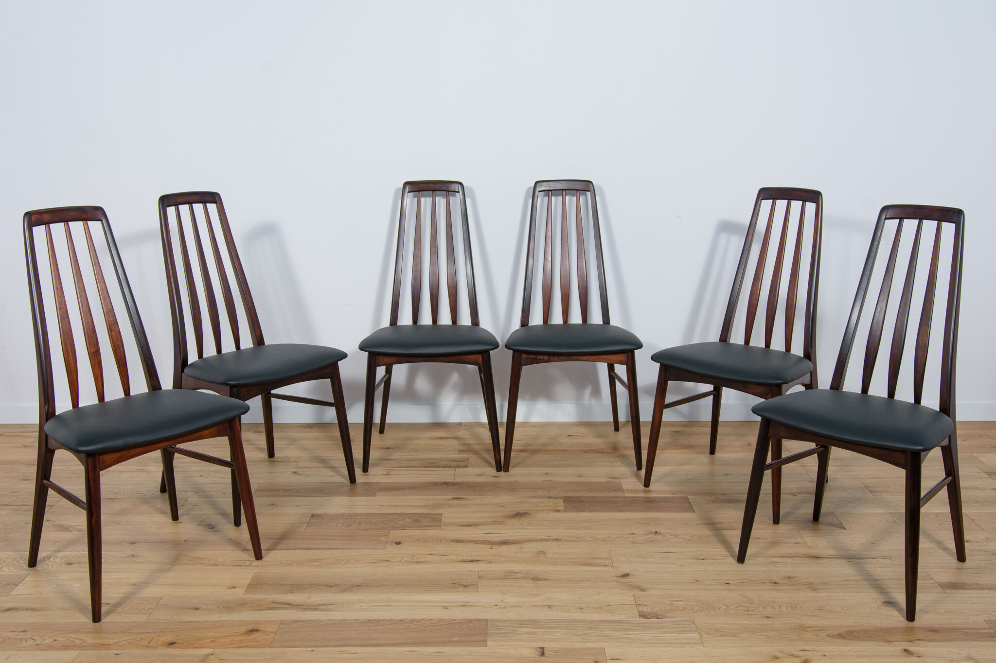 Model Eva Dining Chairs by Niels Koefoed for Koefoeds Hornslet, 1960s