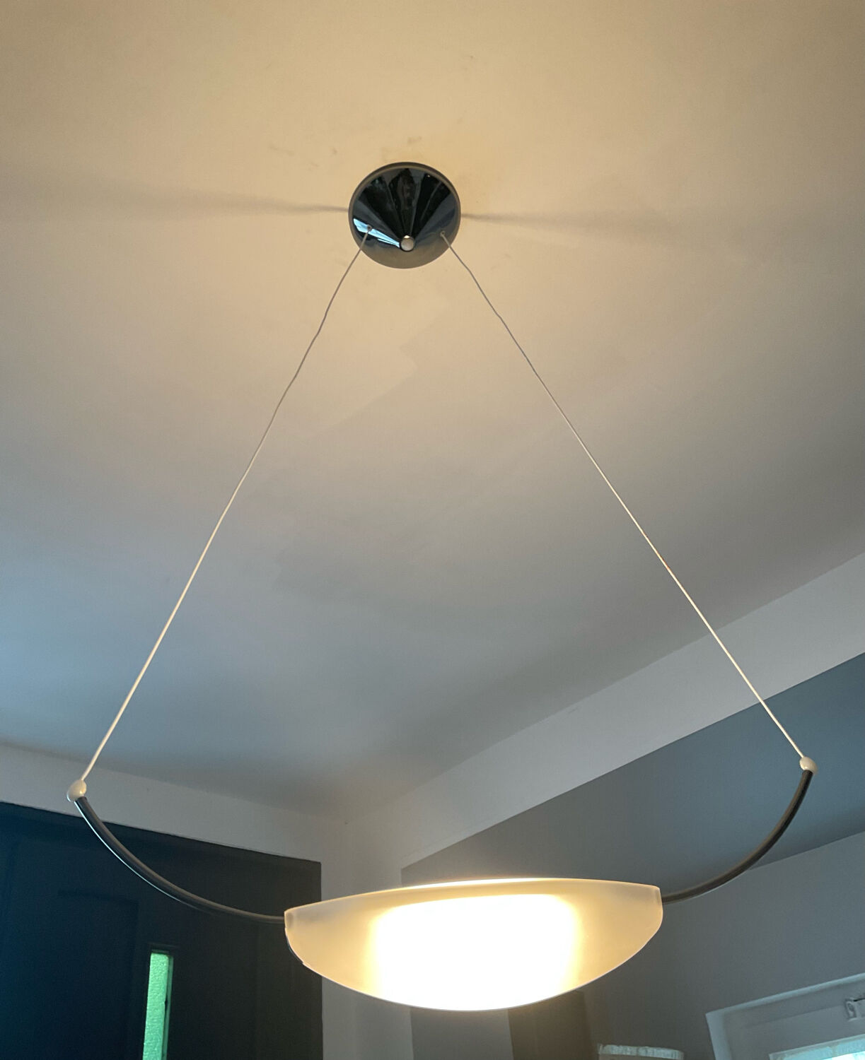 Suspension vintage Arteluce Velica Italy