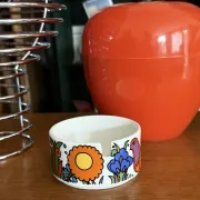 Vintage ceramic ashtray with "Acapulco" pattern – Villeroy & Boch