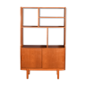 Retro teak 1960s stateroom stonehill room divider shelving system bookcase