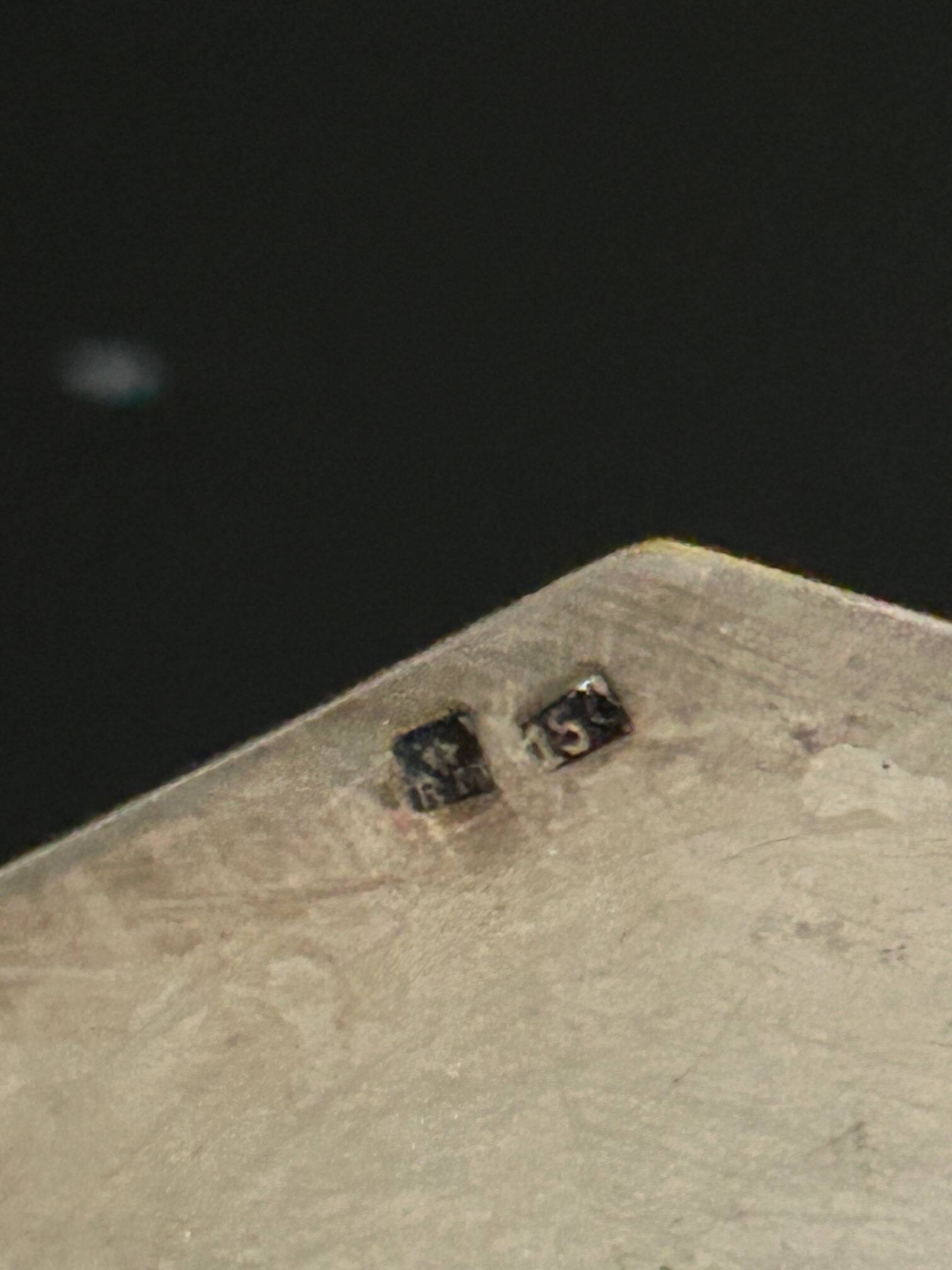 antique silver-plated dish