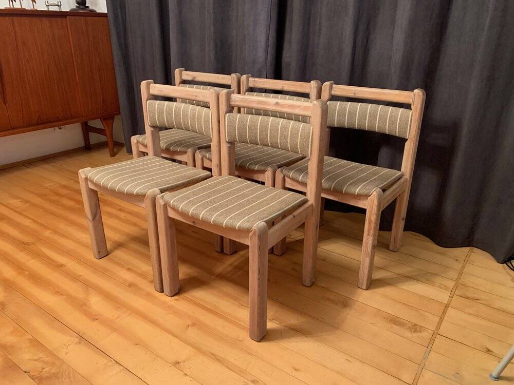 Chairs from Thorsø Stolefabrik, Denmark, 1970s, set of 5