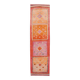 Pastel Tones Geometric Turkish Vintage Hallway Runner Rug, 95x345 Cm