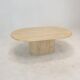 Italian Travertine Coffee Table, 1980's