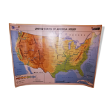 Educational wall map eduscope