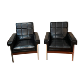 Paire fauteuils vintage design 50/60