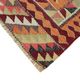 Turkish Handwoven Vintage Herki Kilim 98 cm x 320 cm