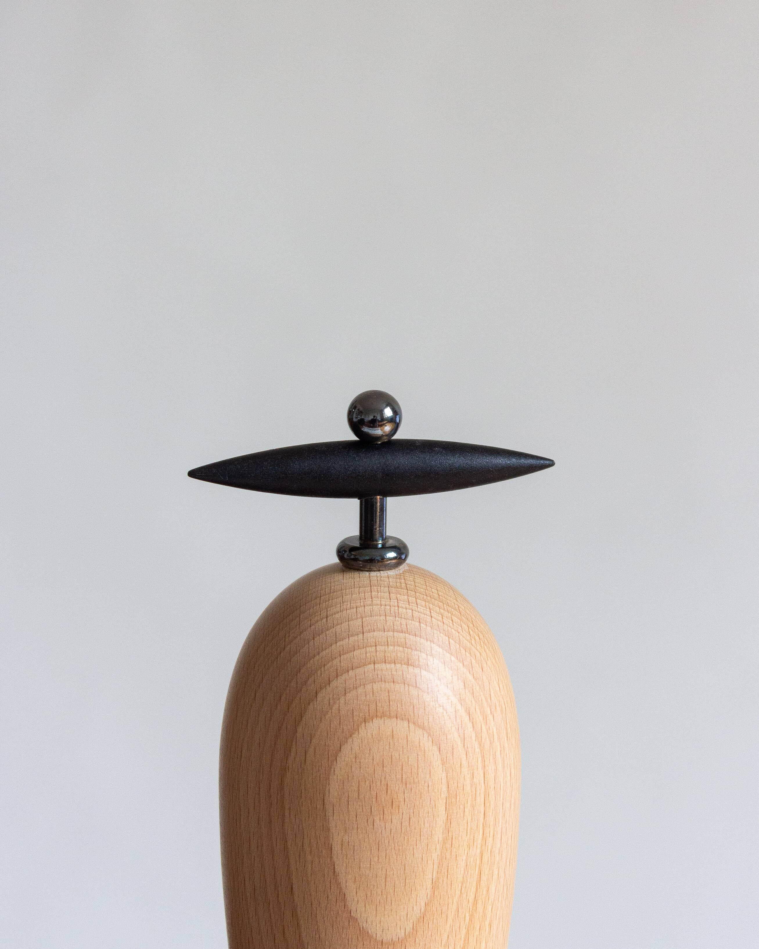 Wooden pepper pot, Carsten Jørgensen x Bodum, 1980s