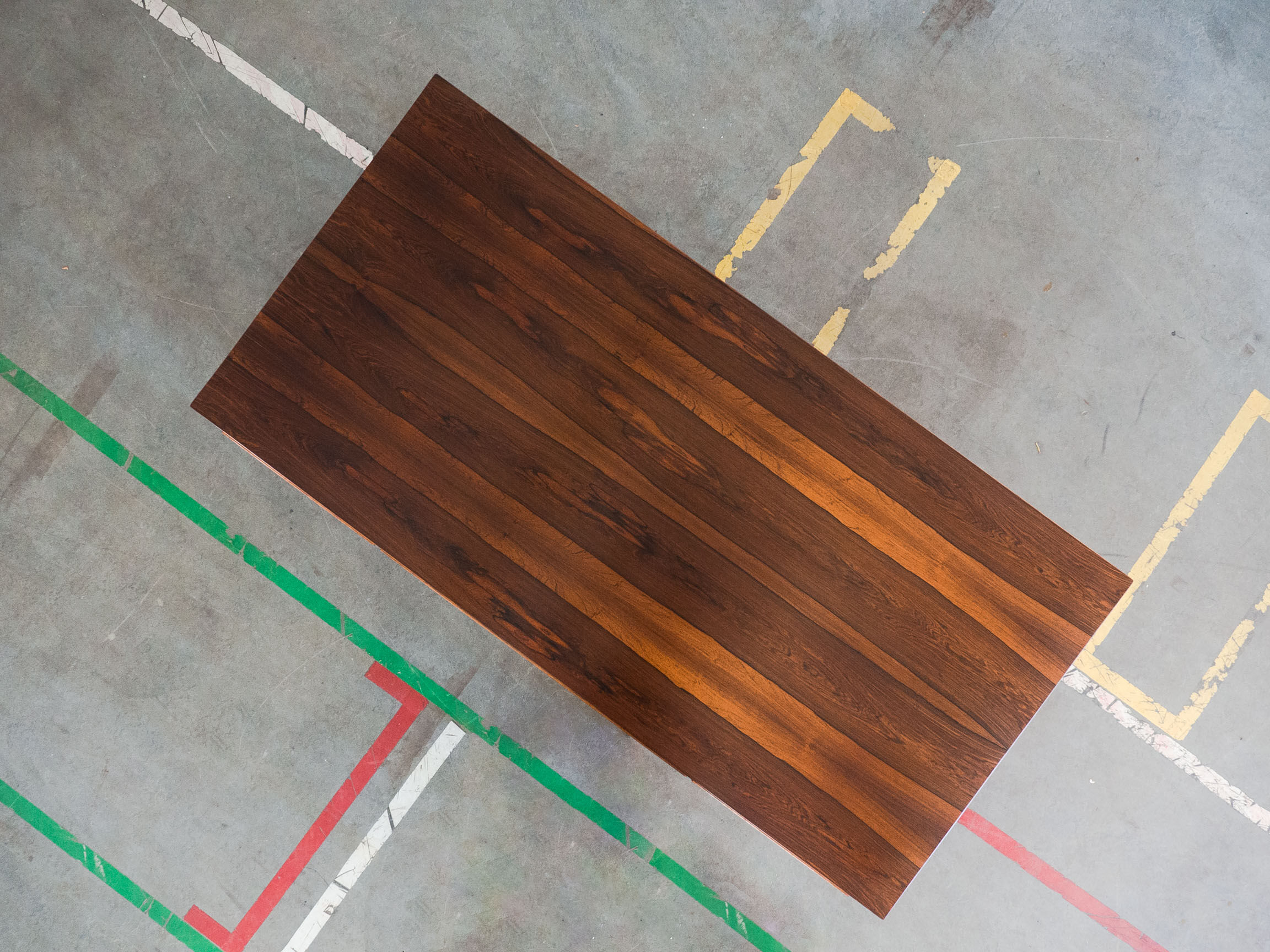 Haslev Møbelsnedkeri free standing rosewood desk