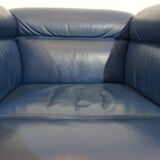 Poltrona Frau Interlude leather armchair by Marco Zanuso