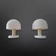 Space age mushroom lamps by Harvey Guzzini, Italy 1960s