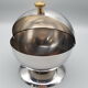 Sugar counter ball metal brass button