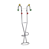 Vintage metal coat holders