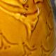 Antique pitcher with flower decoration