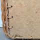 Large rattan mirror