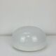 Vitouver opaline ball wall lamp, vintage half sphere