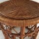 Stool bohemian peacock from the 70s