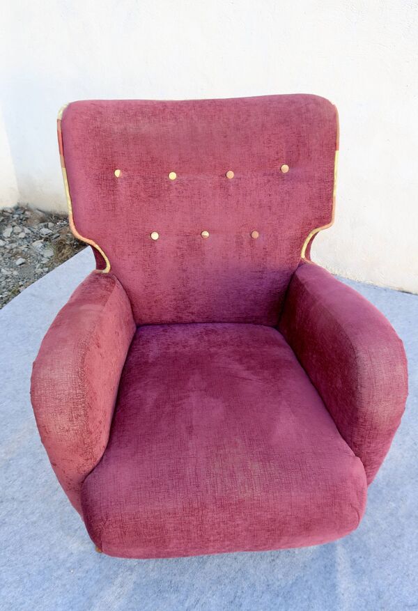 Fauteuil ''Calysse'' Design par Henri Caillon pour Erton, France, 1956